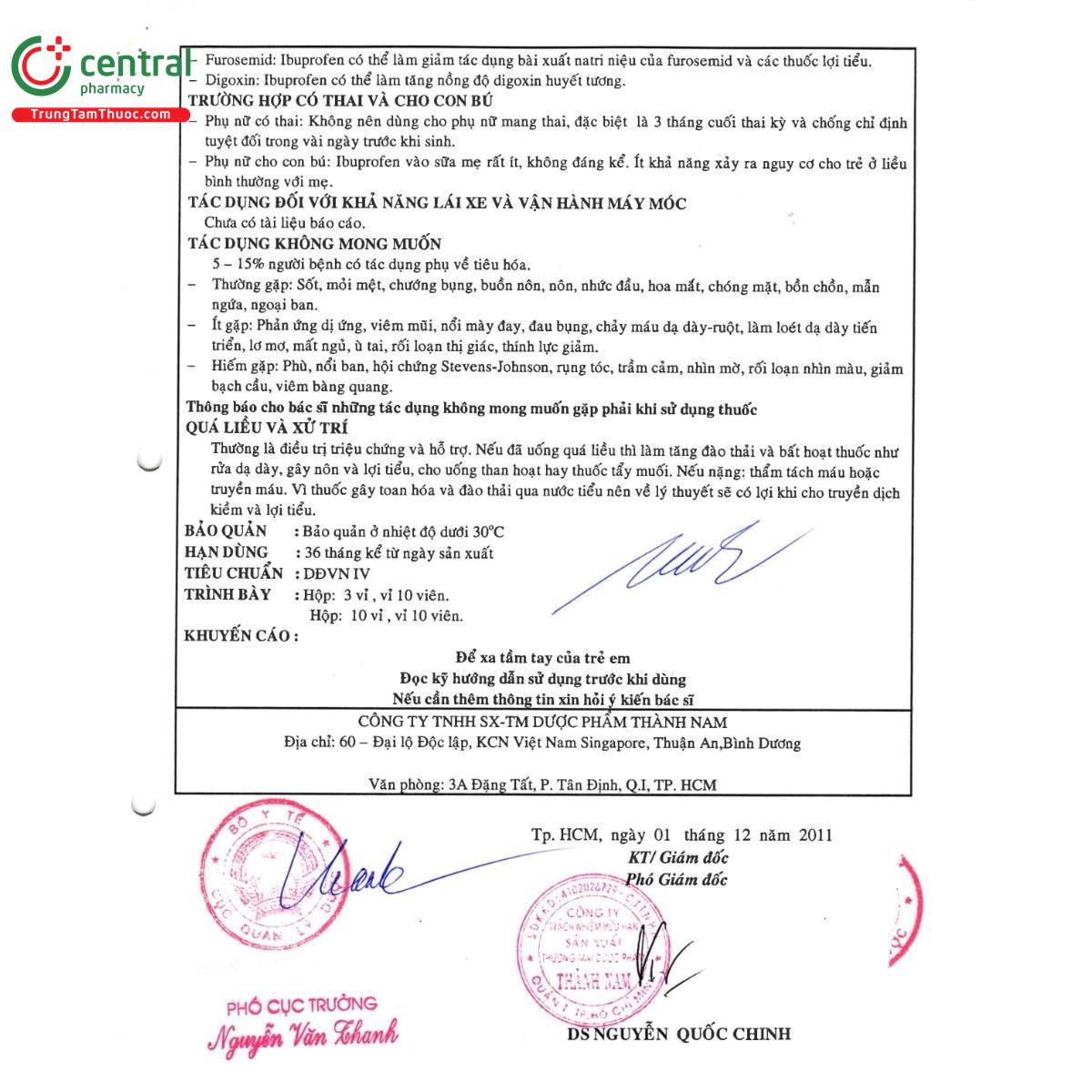 thuoc profentana 400 7 P6551 thuoc profentana 400 7 P6551
