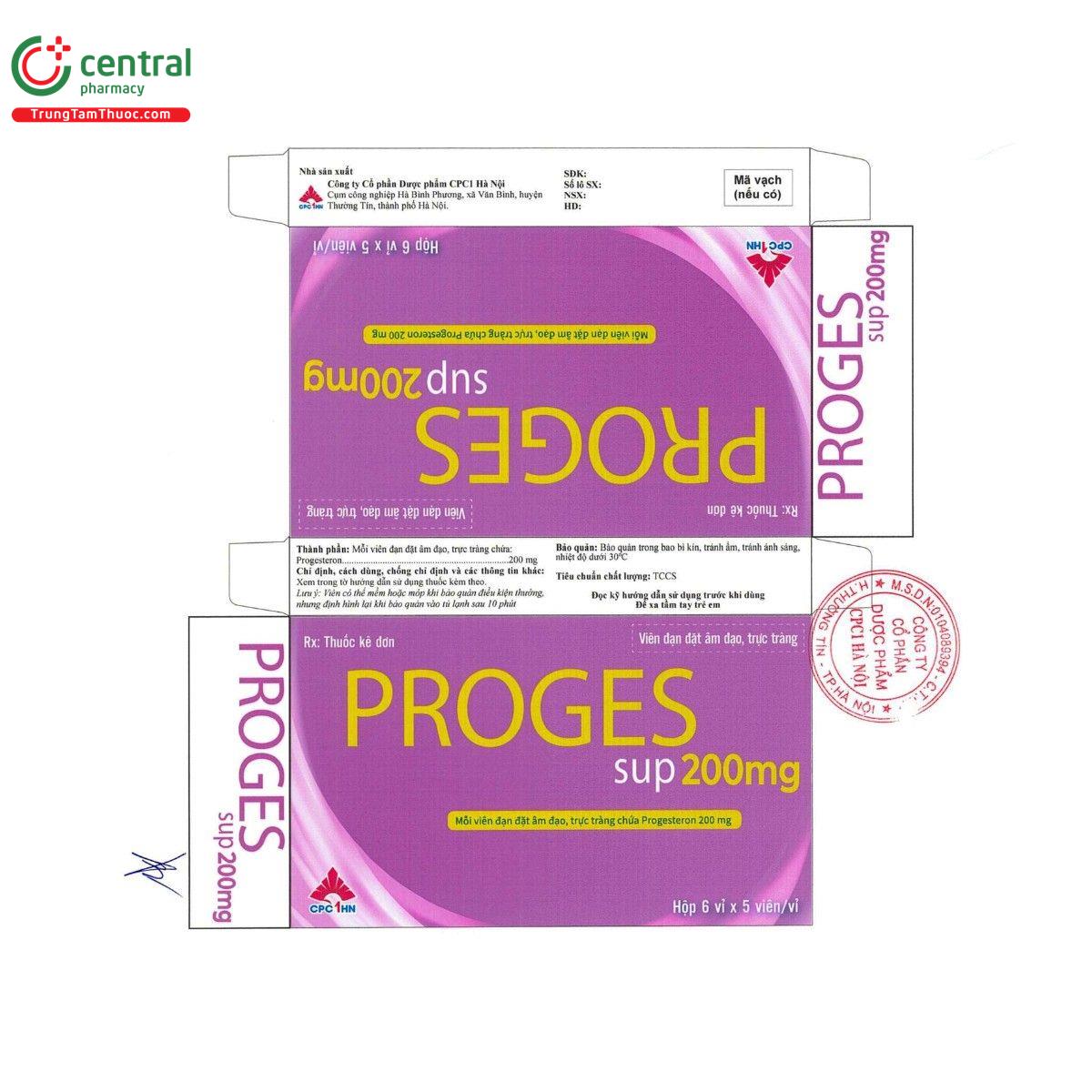 thuoc proges sup 200mg 4 G2353 thuoc proges sup 200mg 4 G2353