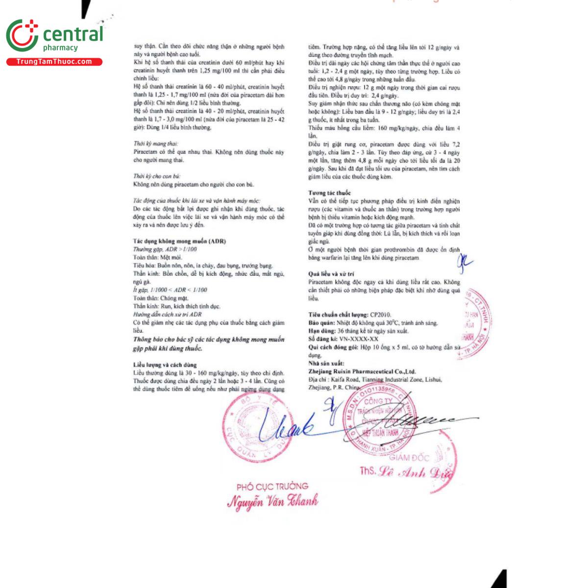 thuoc promelain 1g 15 R7281