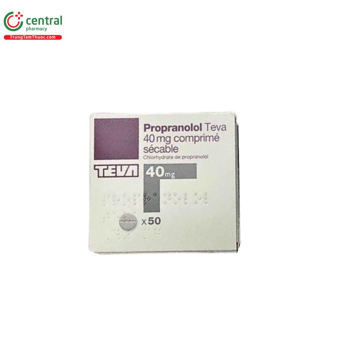 thuoc propranolol teva 40mg 3 B0160