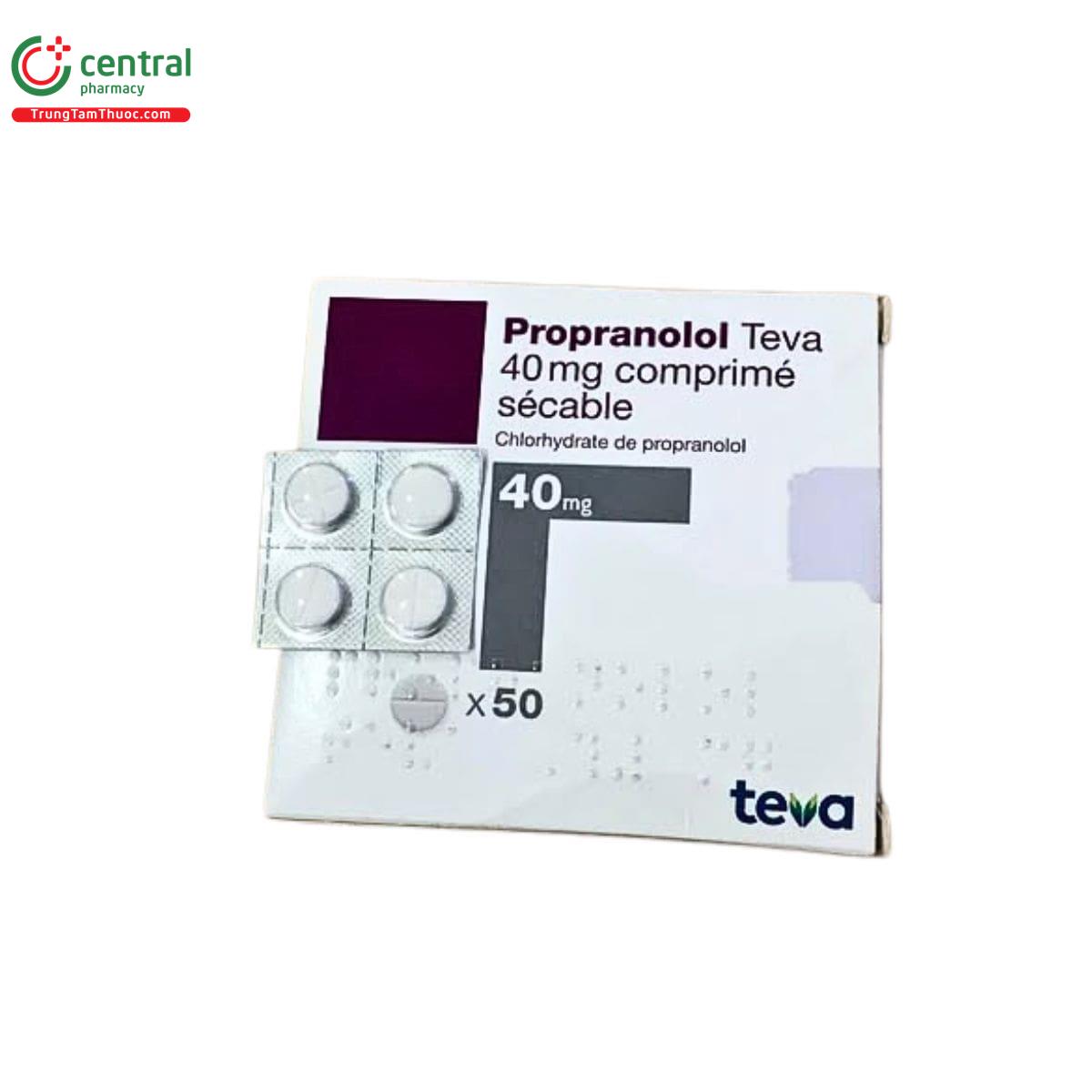 thuoc propranolol teva 40mg 4 U8586