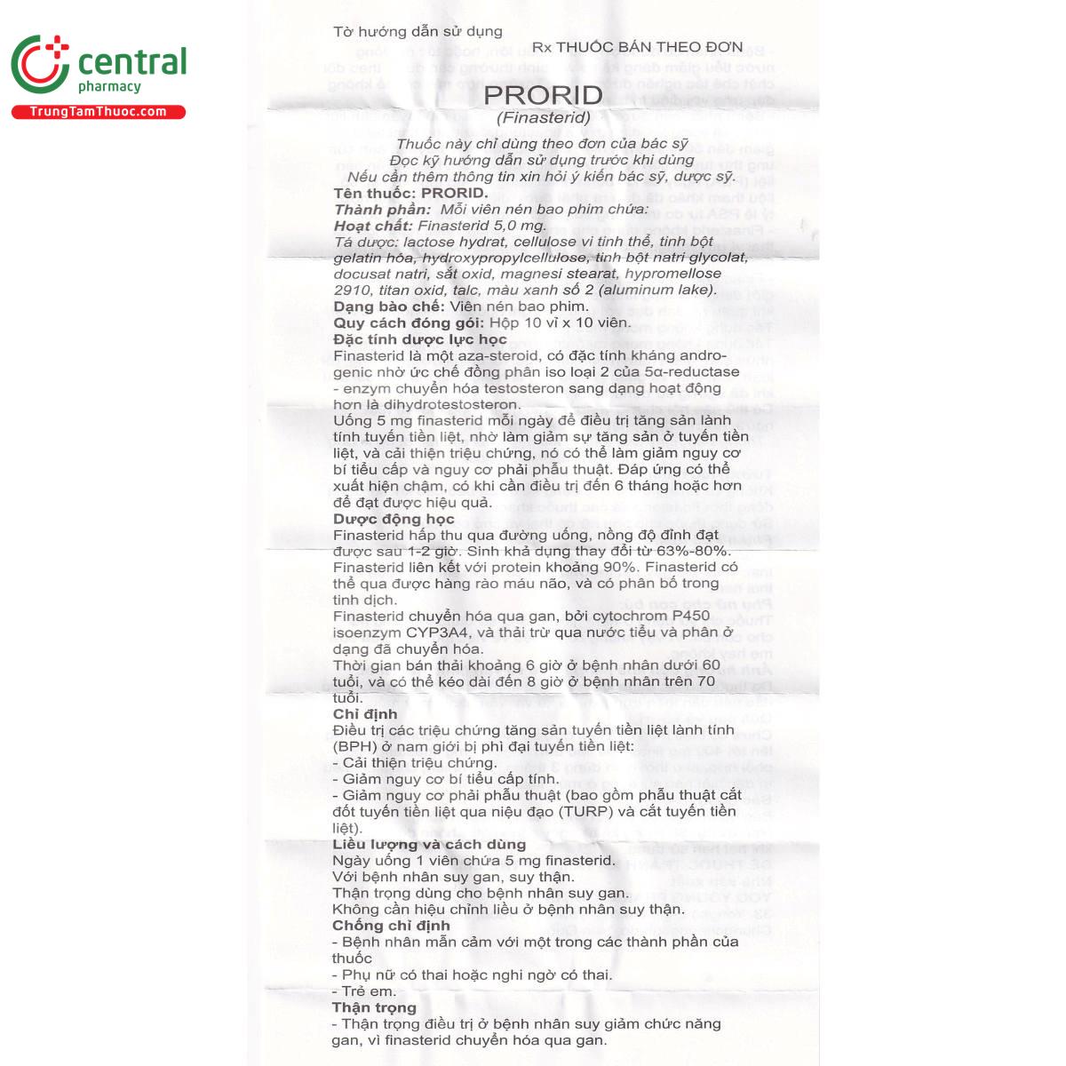 thuoc prorid 5mg 4 S7324