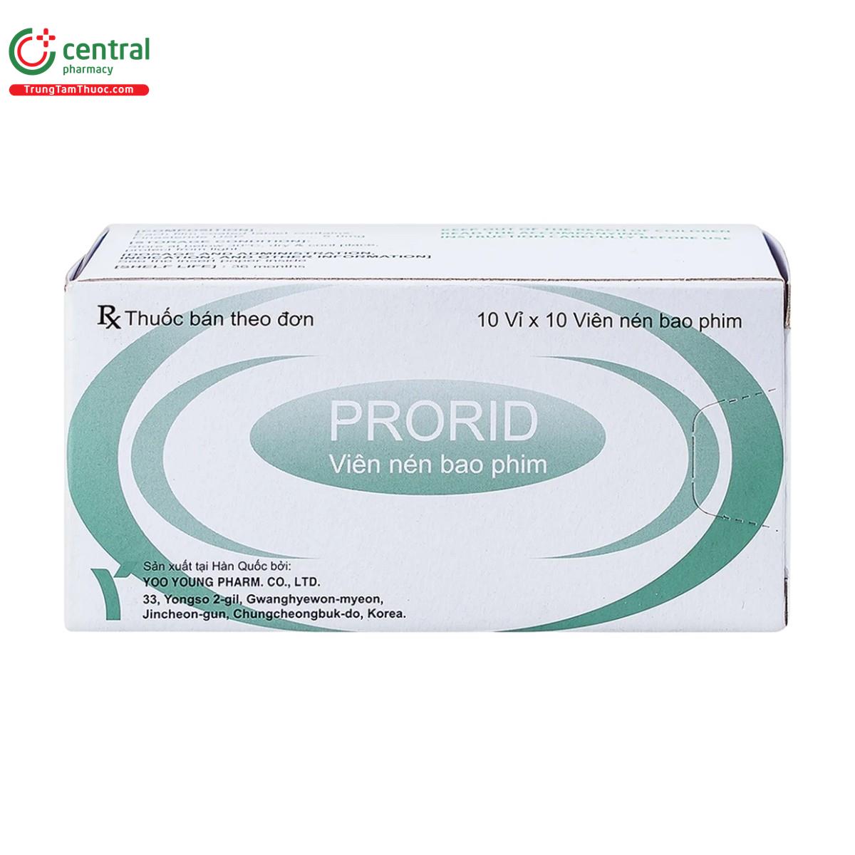 thuoc prorid 5mg R7235