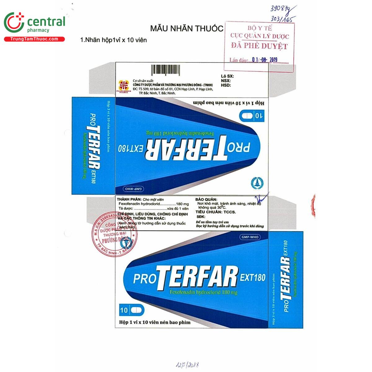thuoc proterfarext 180 3 B0007 thuoc proterfarext 180 3 B0007