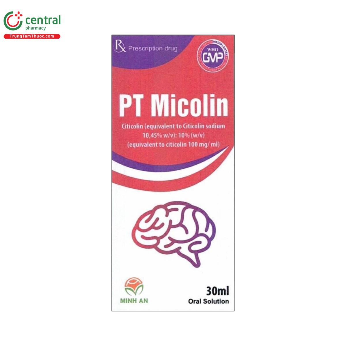 thuoc pt micolin 100mg ml 1 G2078