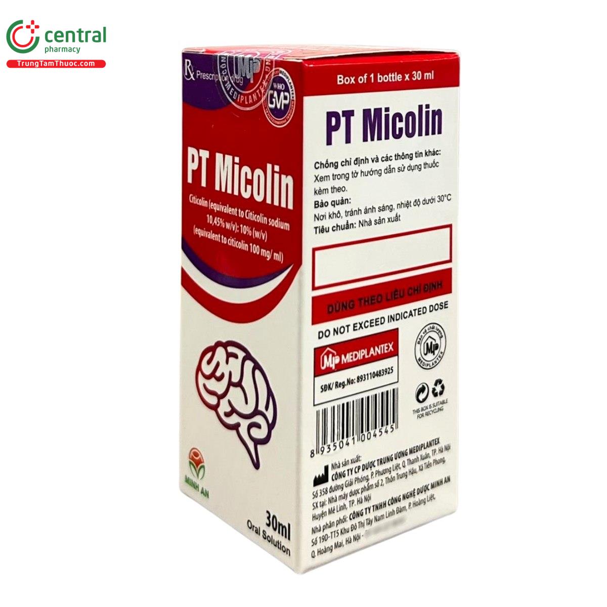 thuoc pt micolin 100mg ml 13 E1226 thuoc pt micolin 100mg ml 13 E1226