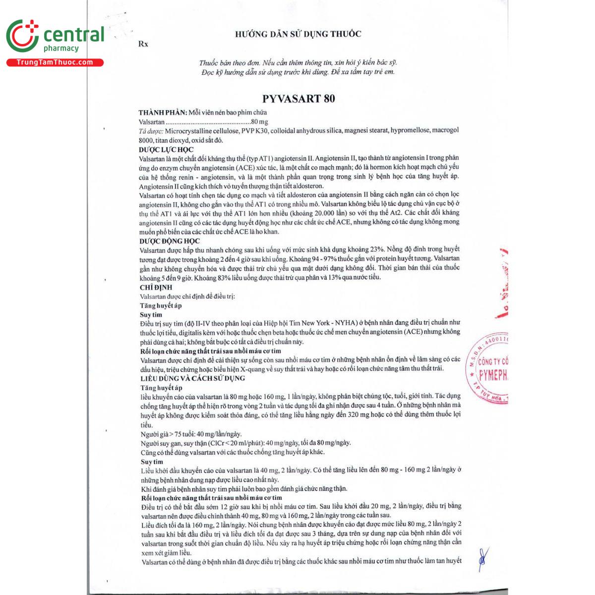 thuoc pyvasart 80 4 E1047 thuoc pyvasart 80 4 E1047
