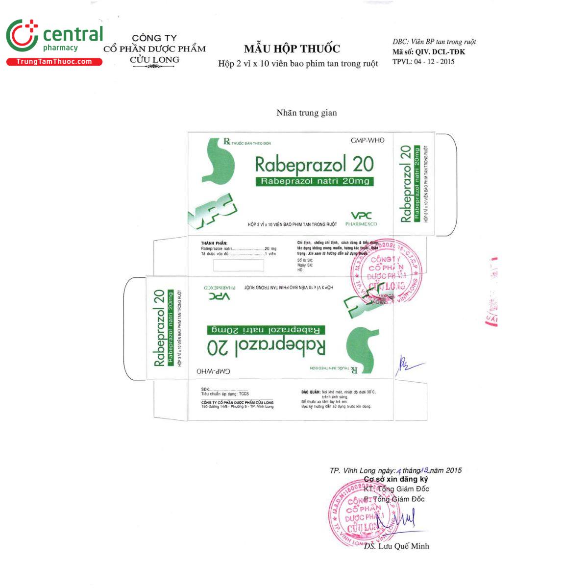 thuoc rabeprazol 20mg pharimexco 4 V8305 thuoc rabeprazol 20mg pharimexco 4 V8305
