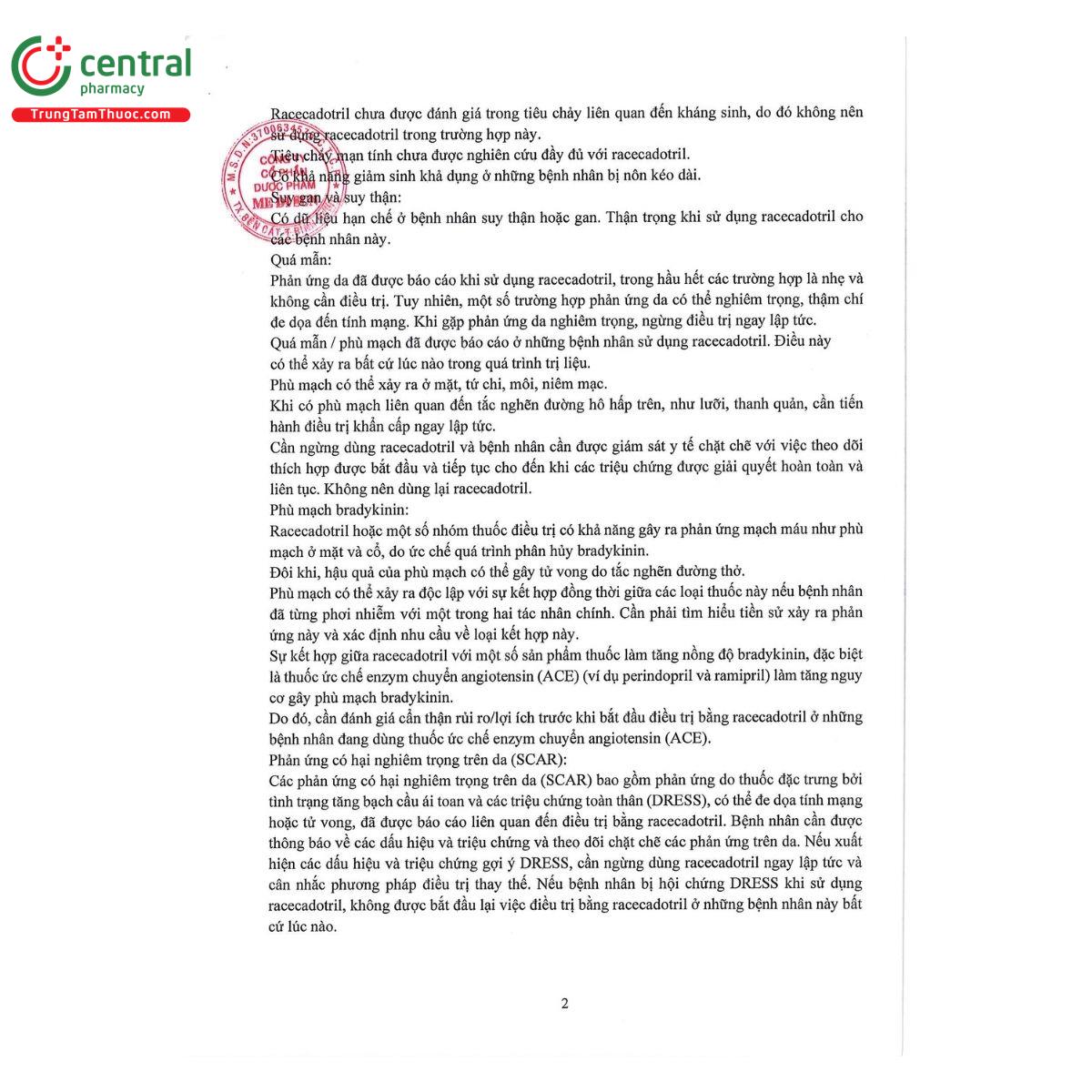 thuoc racecadotril mds 175mg 4 F2107 thuoc racecadotril mds 175mg 4 F2107