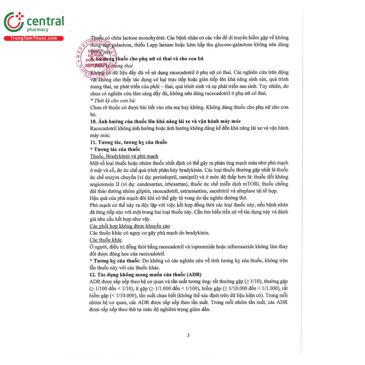 thuoc racecadotril mds 175mg 5 M4734 thuoc racecadotril mds 175mg 5 M4734