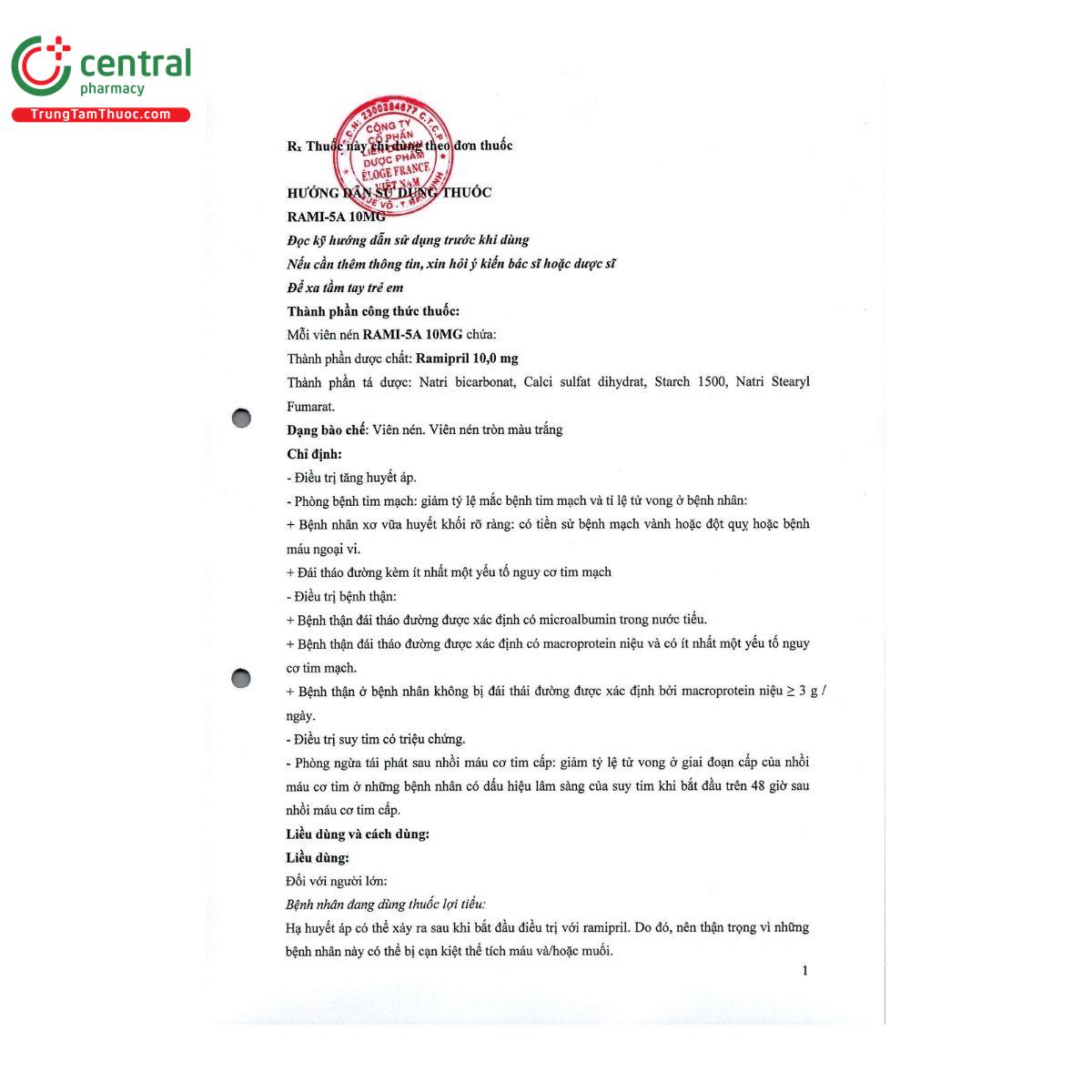 thuoc rami 5a 10mg 3 C1533