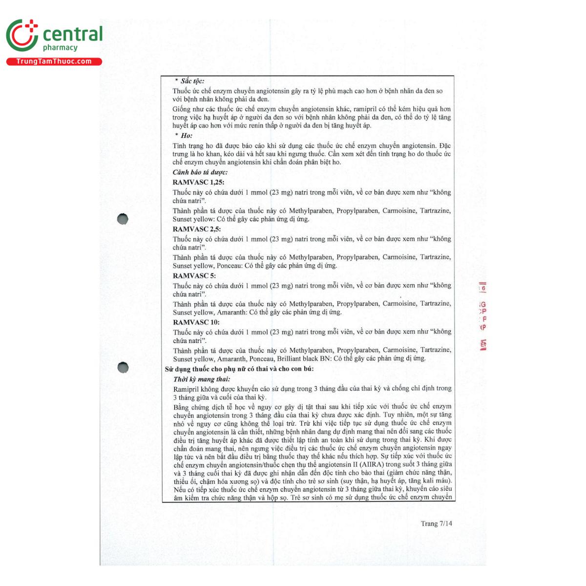 thuoc ramvasc 7 G2672 thuoc ramvasc 7 G2672