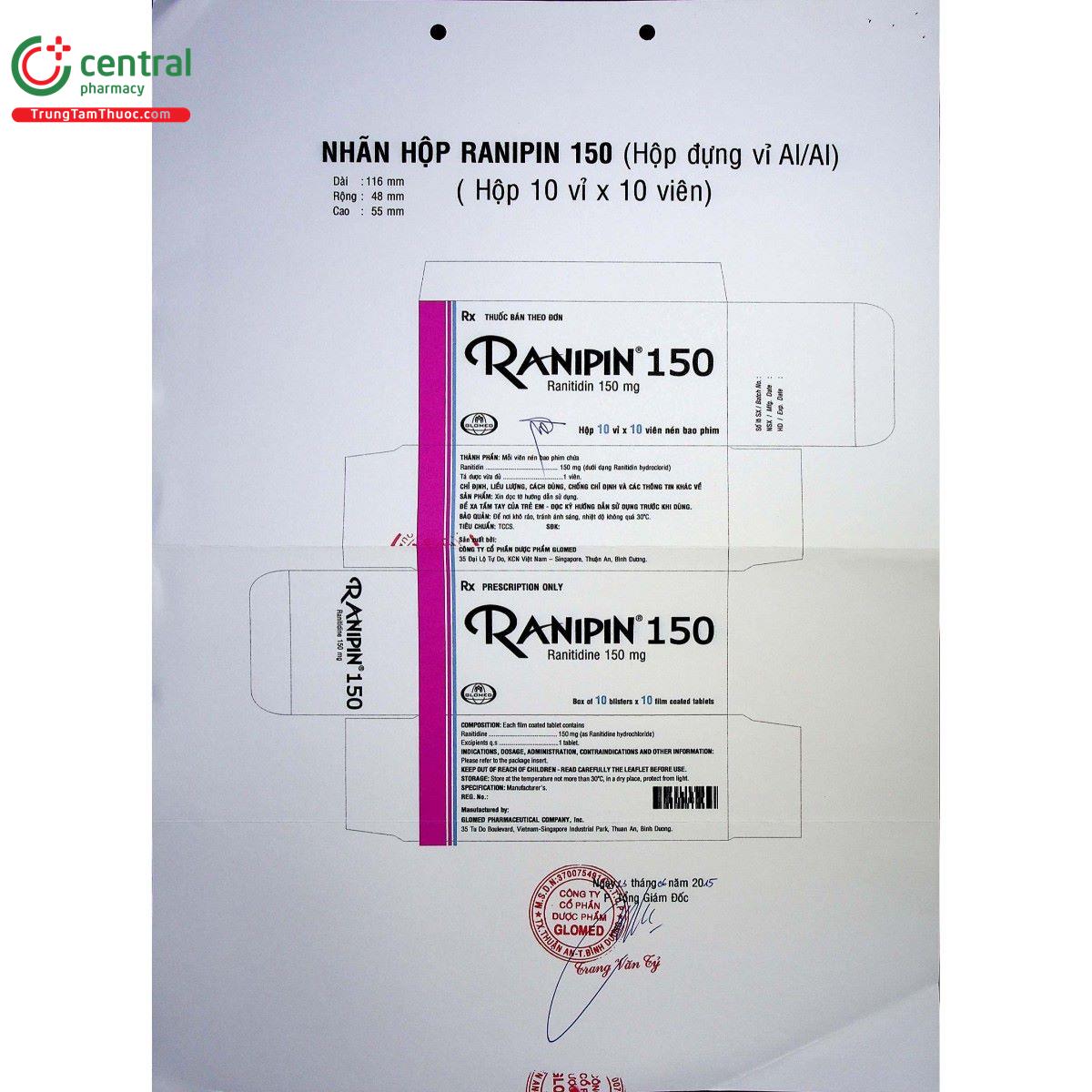 thuoc ranipin 150 3 T7187 thuoc ranipin 150 3 T7187