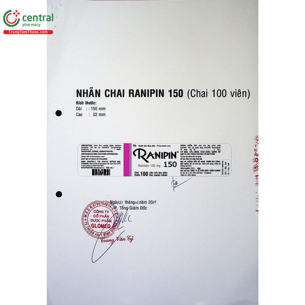 thuoc ranipin 150 4 E1725 thuoc ranipin 150 4 E1725