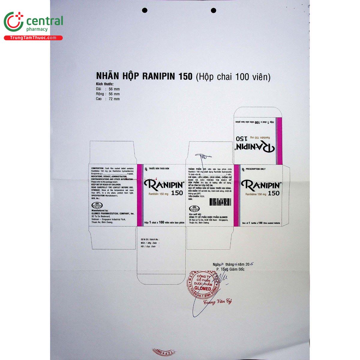 thuoc ranipin 150 5 S7275 thuoc ranipin 150 5 S7275