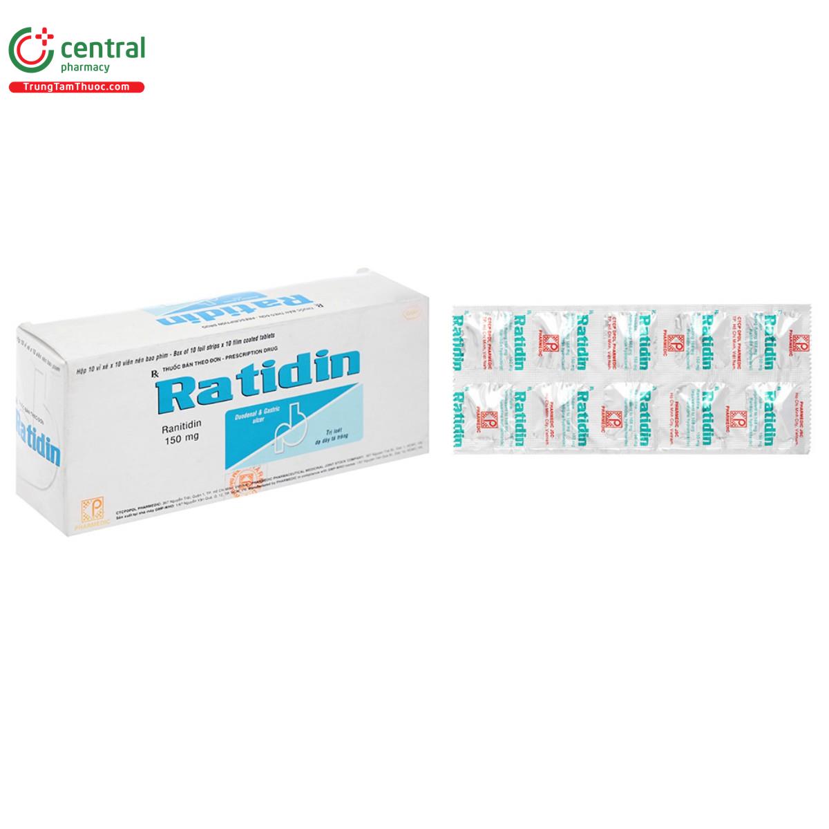 thuoc ratidin 150mg V8033 thuoc ratidin 150mg V8033