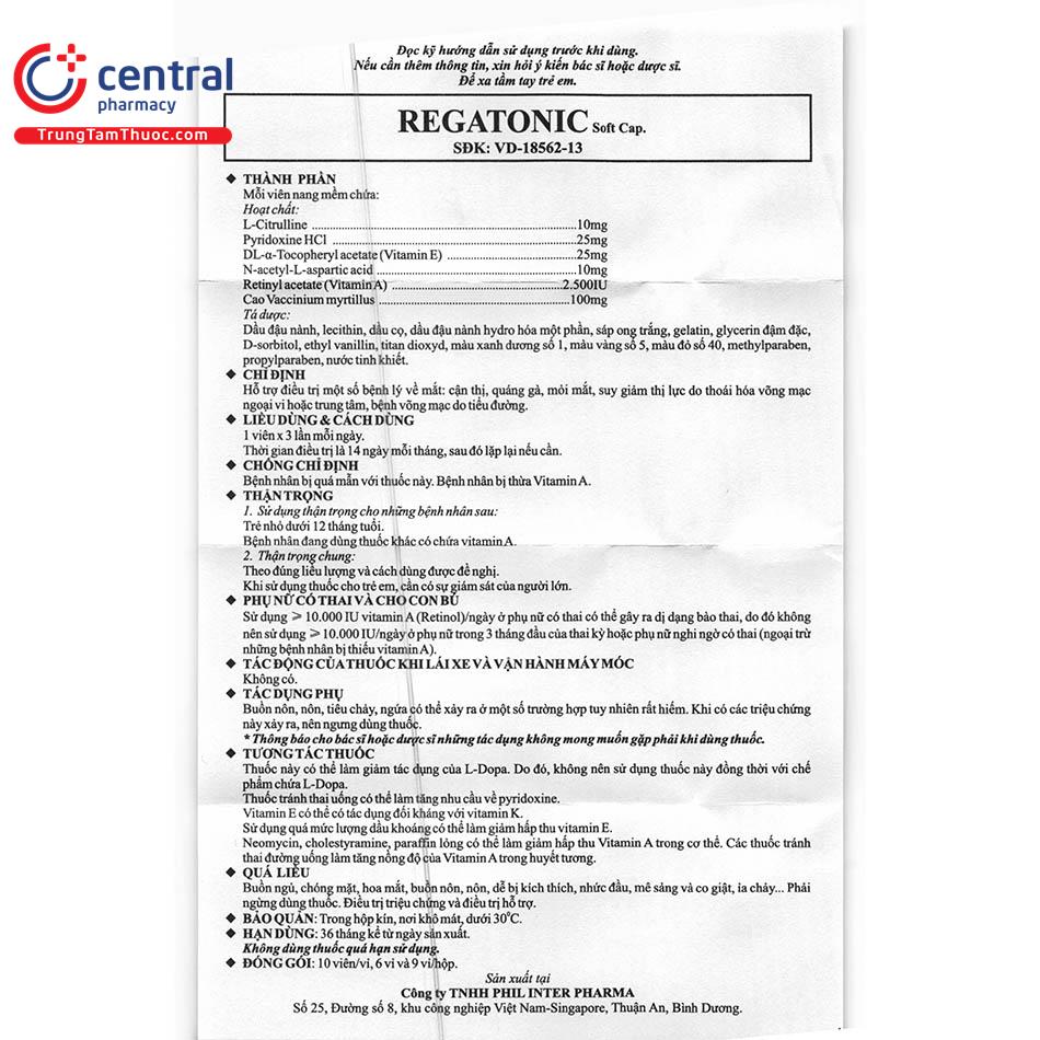 thuoc regatonic 21 Q6634