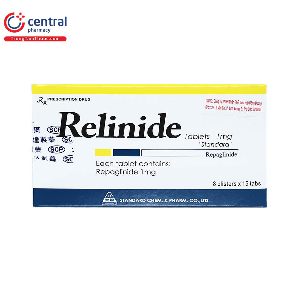 thuoc relinide 1mg 5 H3640