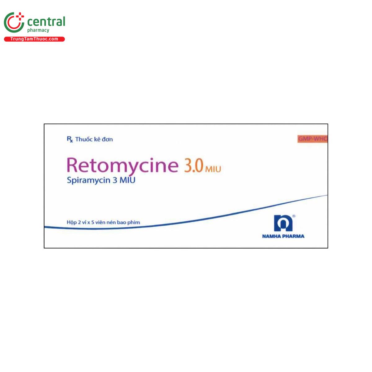 thuoc retomycine 30miu T7436