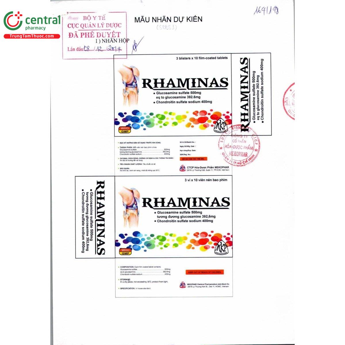 thuoc rhaminas 5 G2328 thuoc rhaminas 5 G2328