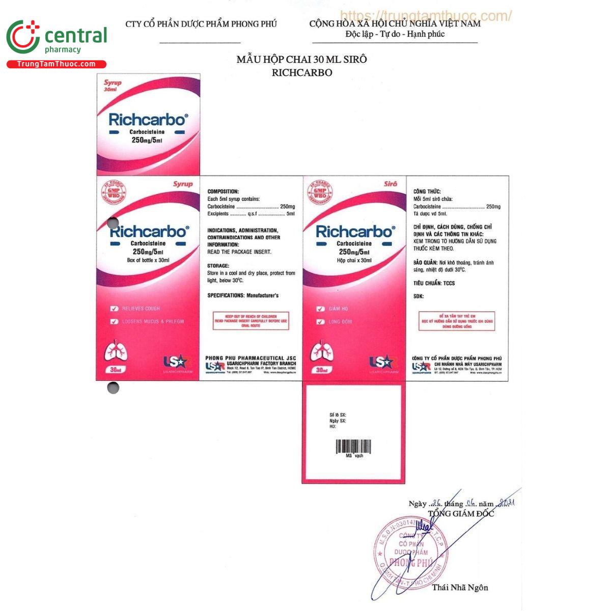 thuoc richcarbo 2 R7127