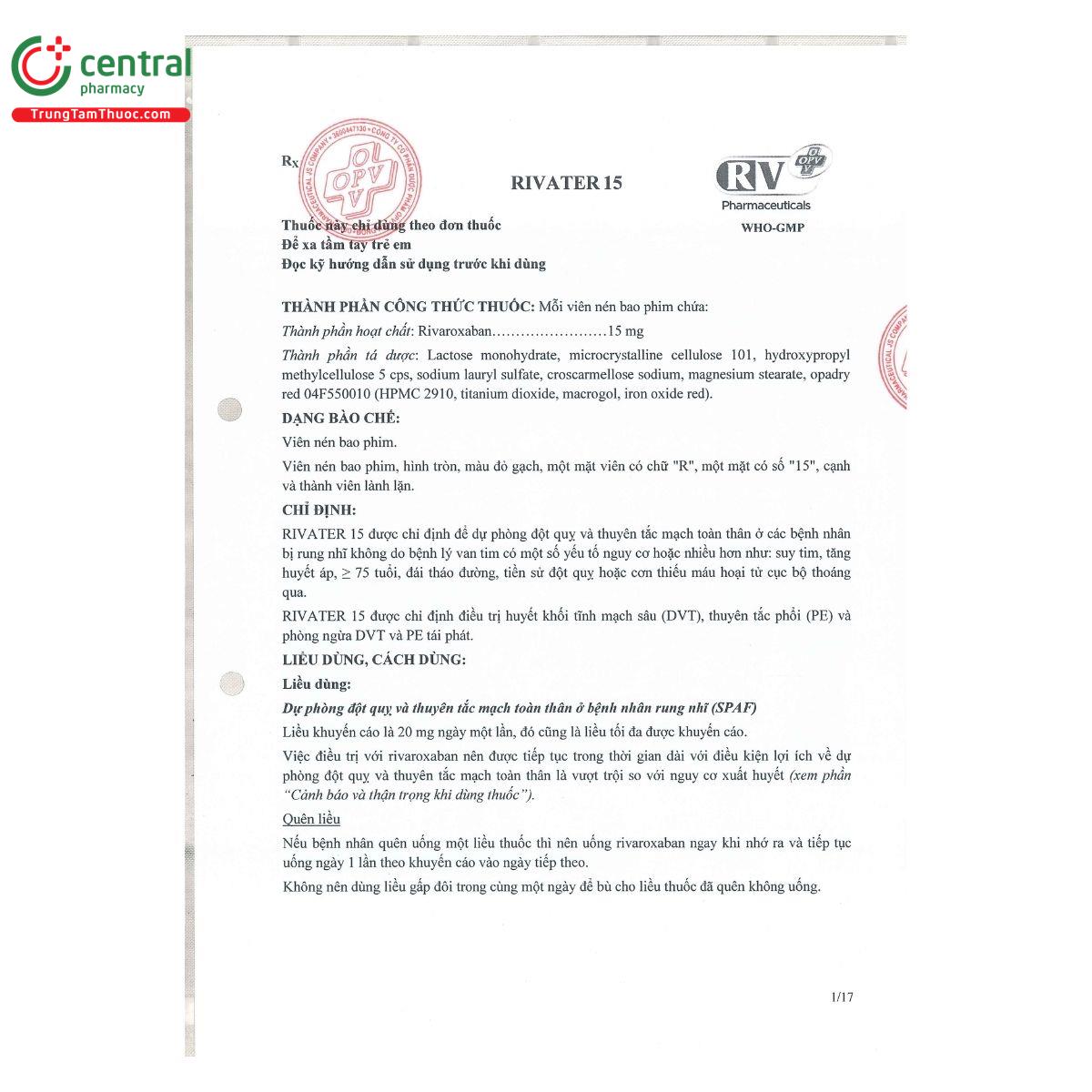 thuoc rivater 15 3 V8528