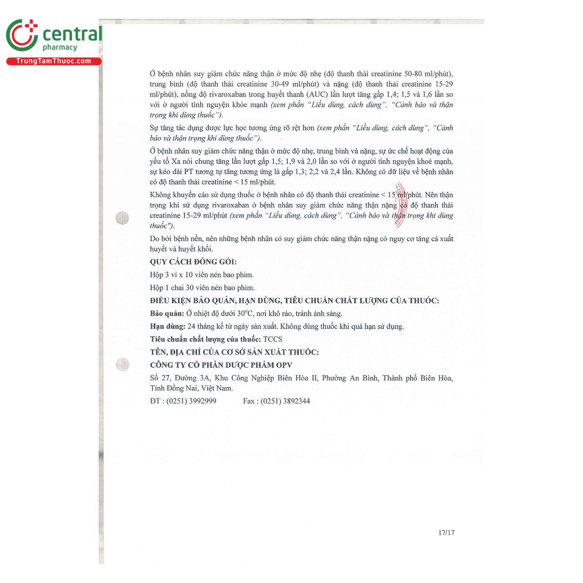 thuoc rivater 20 19 Q6414