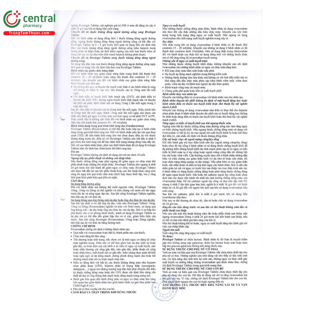 thuoc riveloget tablets 2 A0342 thuoc riveloget tablets 2 A0342