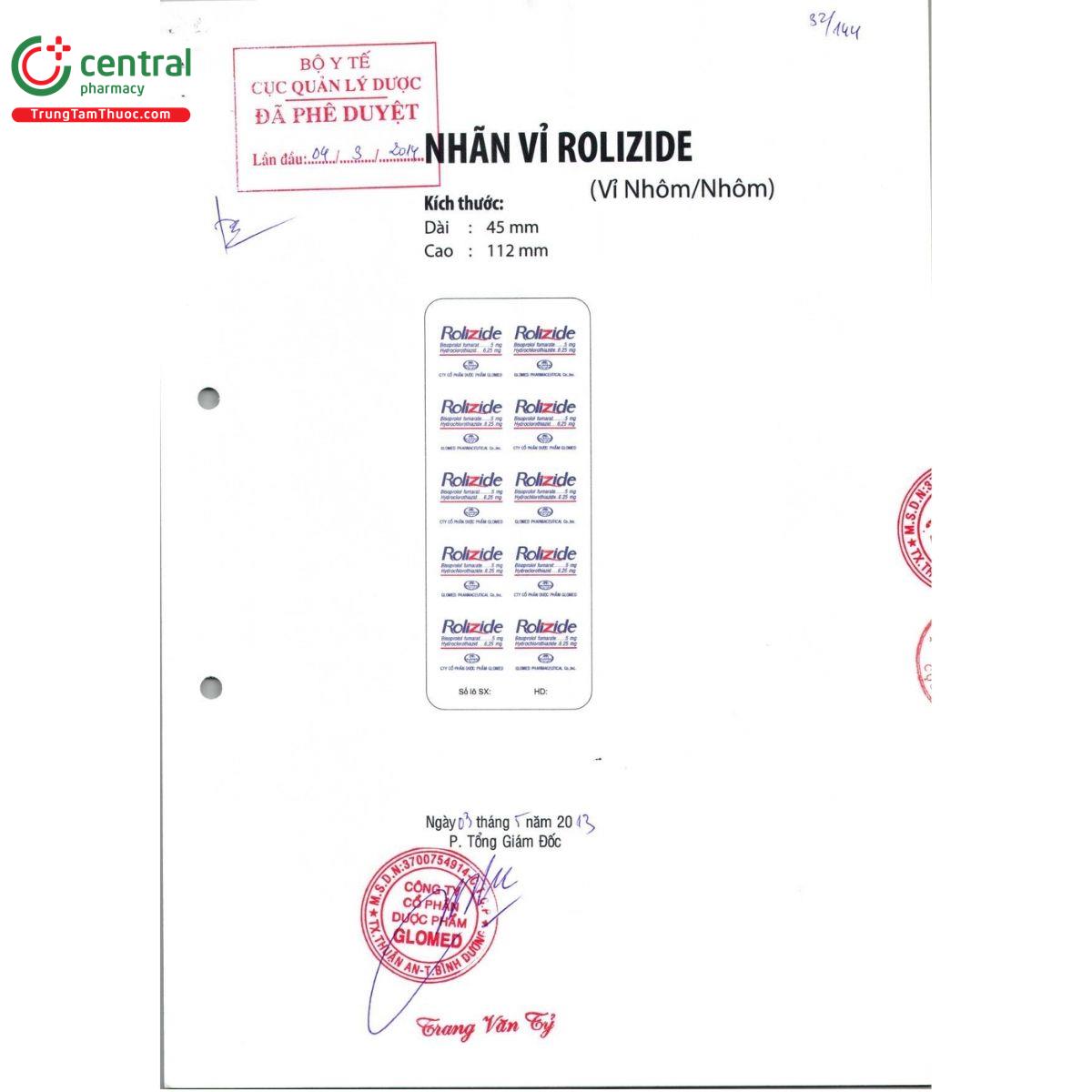 thuoc rolizide 3 V8224 thuoc rolizide 3 V8224