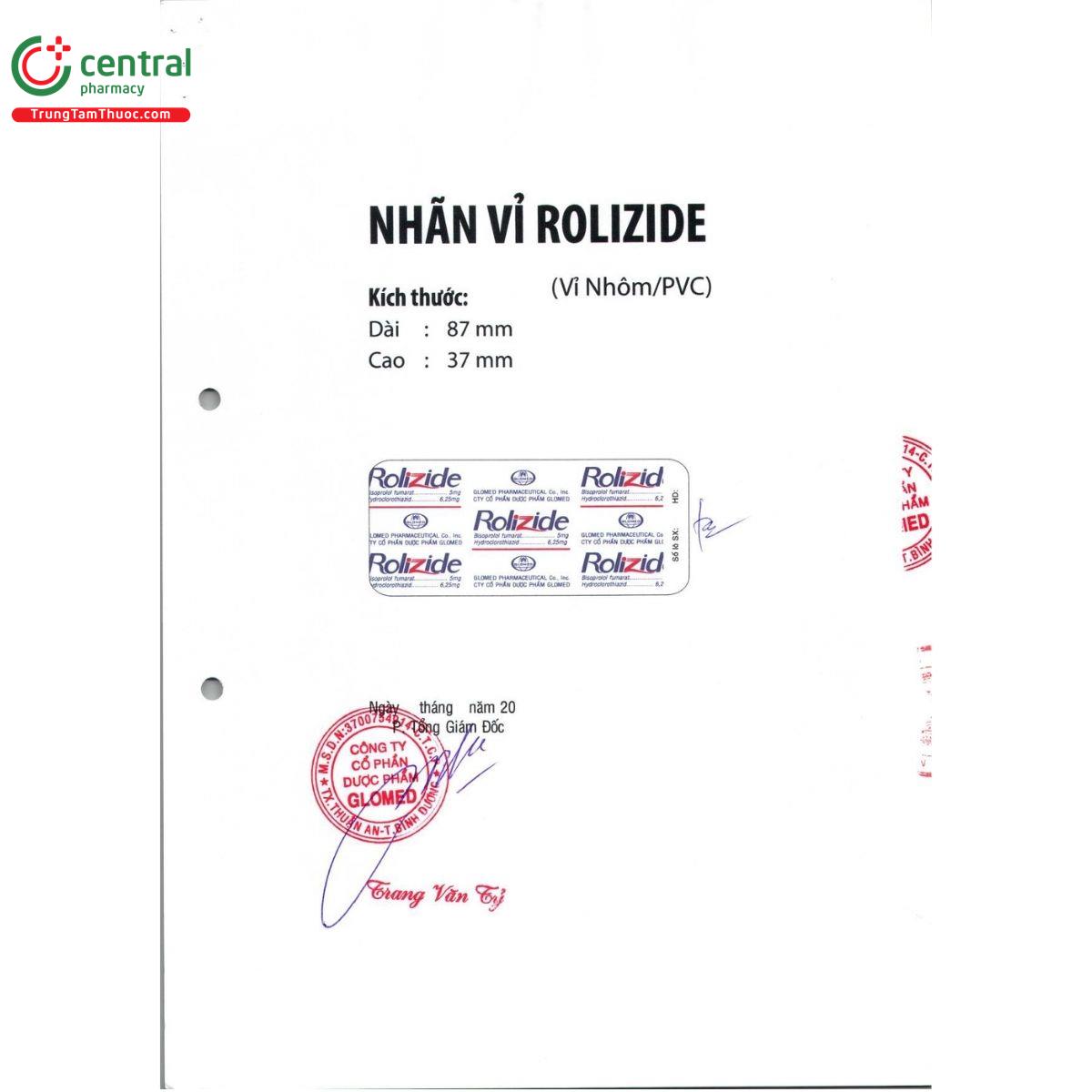thuoc rolizide 5 J3040 thuoc rolizide 5 J3040
