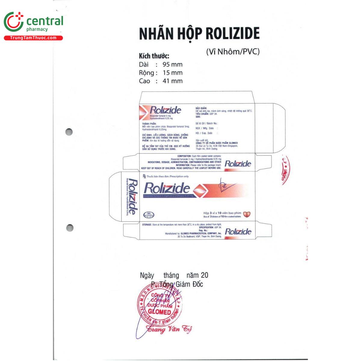 thuoc rolizide 6 P6676 thuoc rolizide 6 P6676