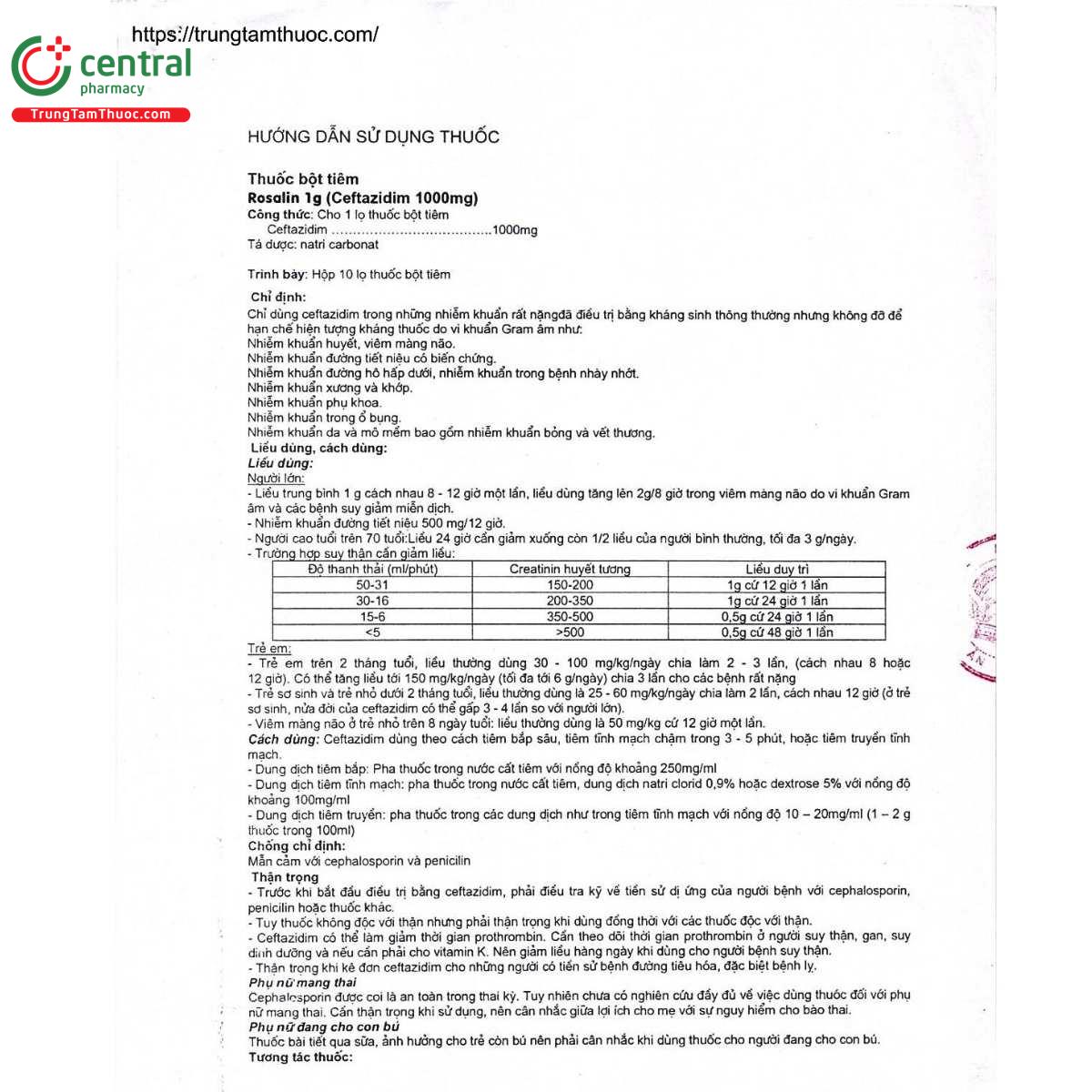 thuoc rosalin 1g 3 C1050 thuoc rosalin 1g 3 C1050
