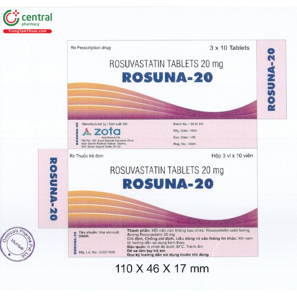 thuoc rosuna 20 24 D1460 thuoc rosuna 20 24 D1460