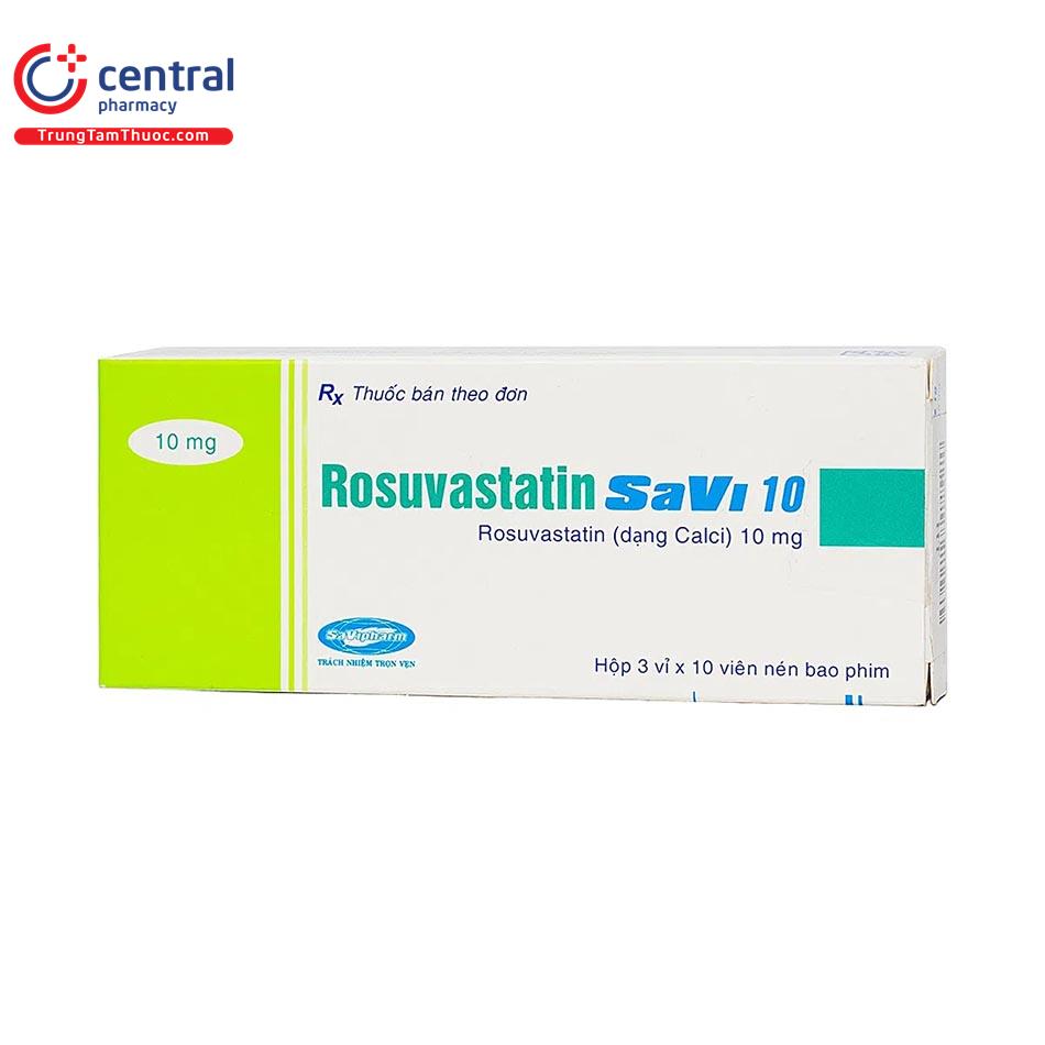 thuoc rosuvastatin savi 10 1 M4823