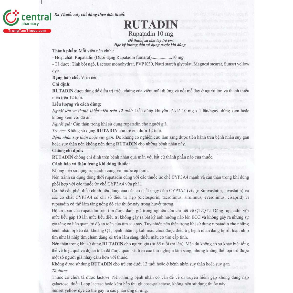 thuoc rutadin 10mg 7 L4562 thuoc rutadin 10mg 7 L4562