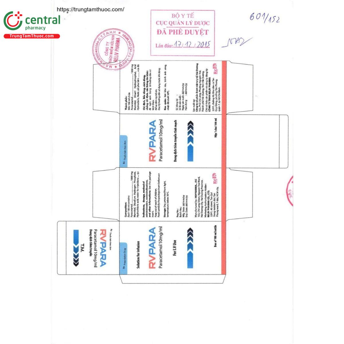 thuoc rvpara 10g ml 2 T7651 thuoc rvpara 10g ml 2 T7651