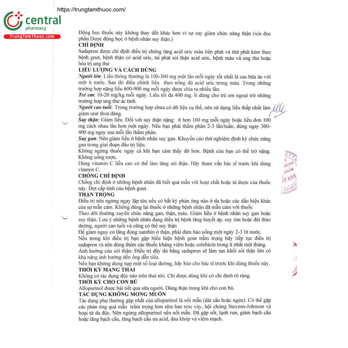 thuoc sadapron 100 14 B0867 thuoc sadapron 100 14 B0867