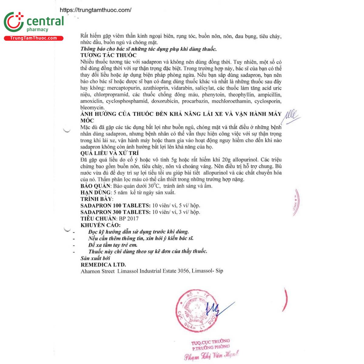 thuoc sadapron 100 15 H3504 thuoc sadapron 100 15 H3504