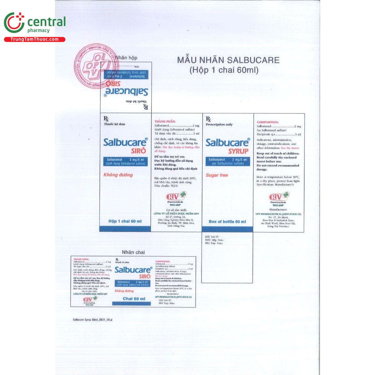 thuoc salbucare 2mg 5ml 1 E1442