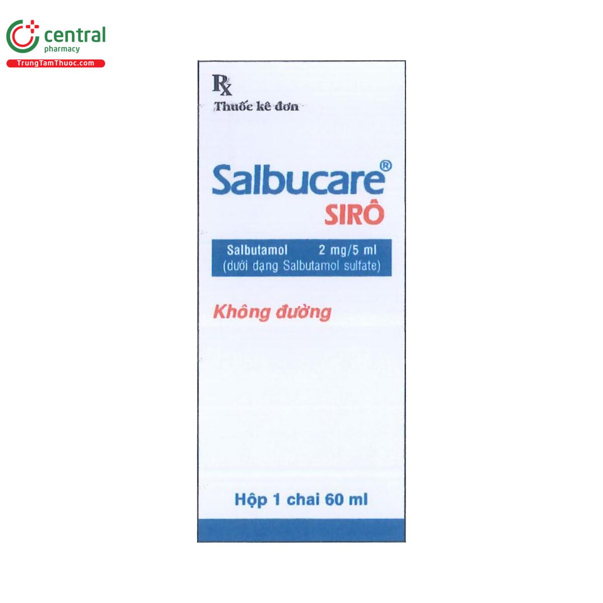 thuoc salbucare 2mg 5ml H3025