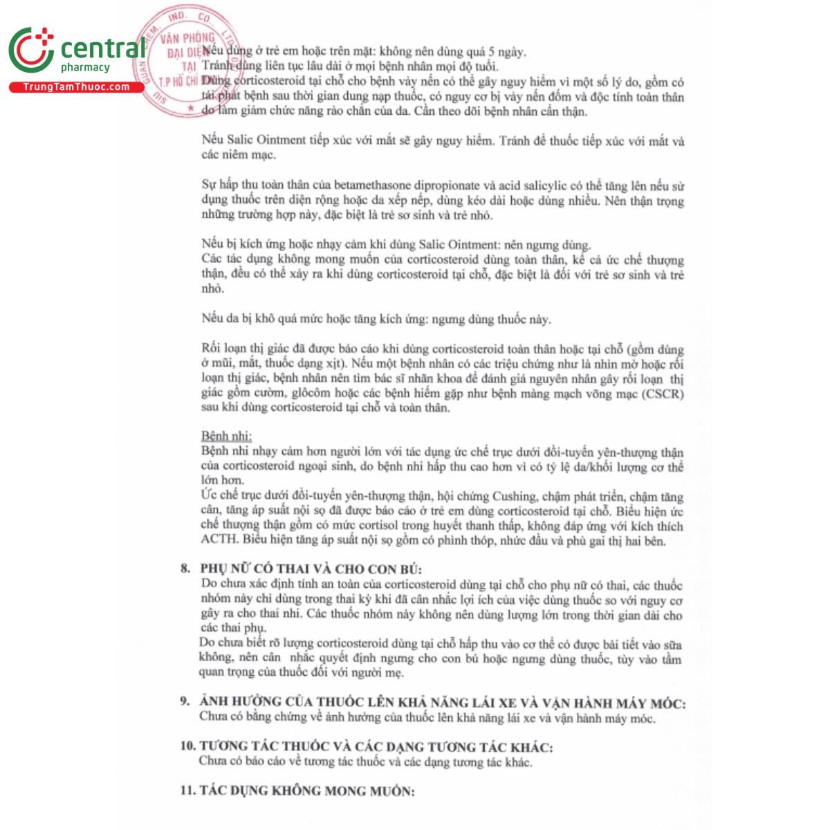 thuoc salic ointment 6 G2881 thuoc salic ointment 6 G2881