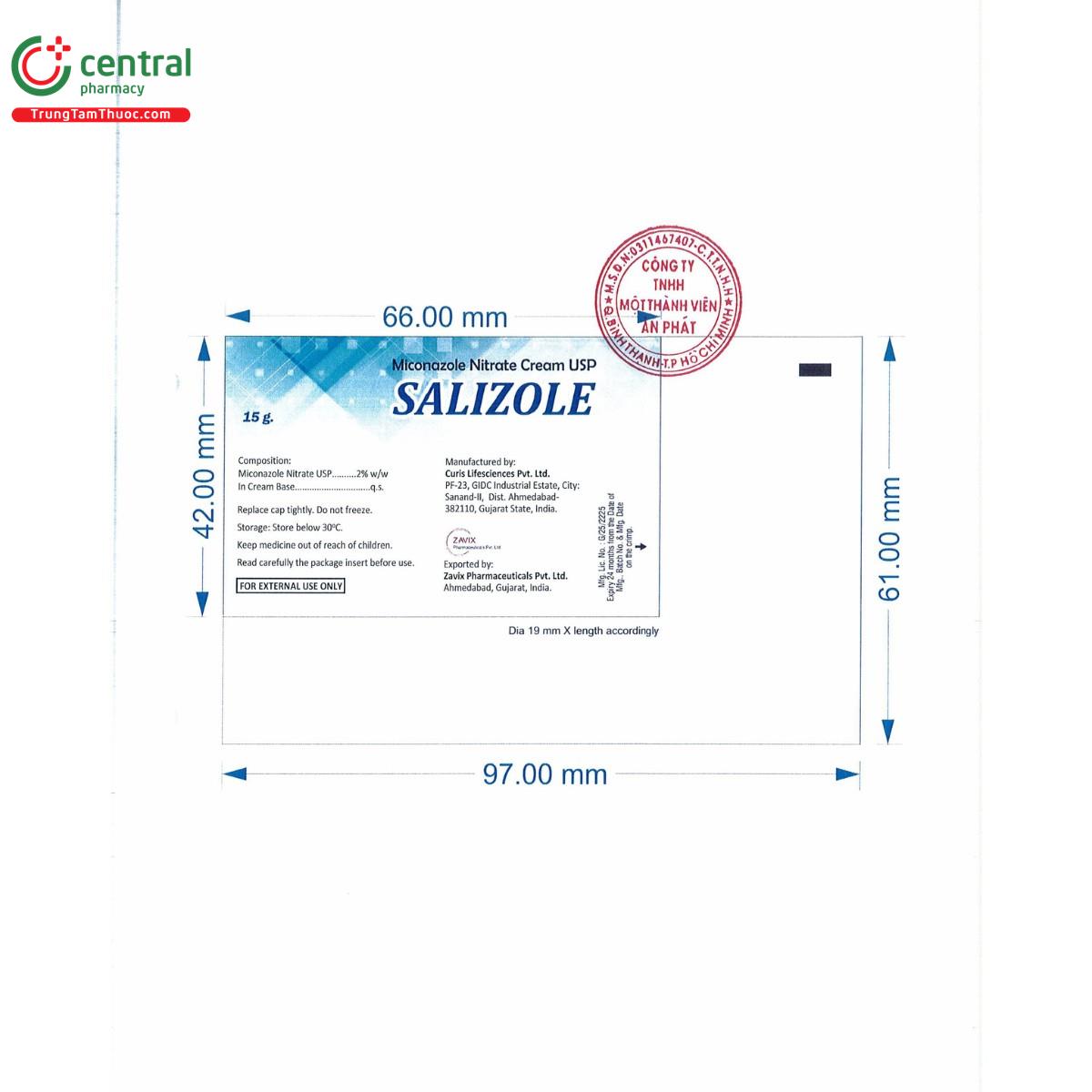 thuoc salizole 2 3 E1420 thuoc salizole 2 3 E1420