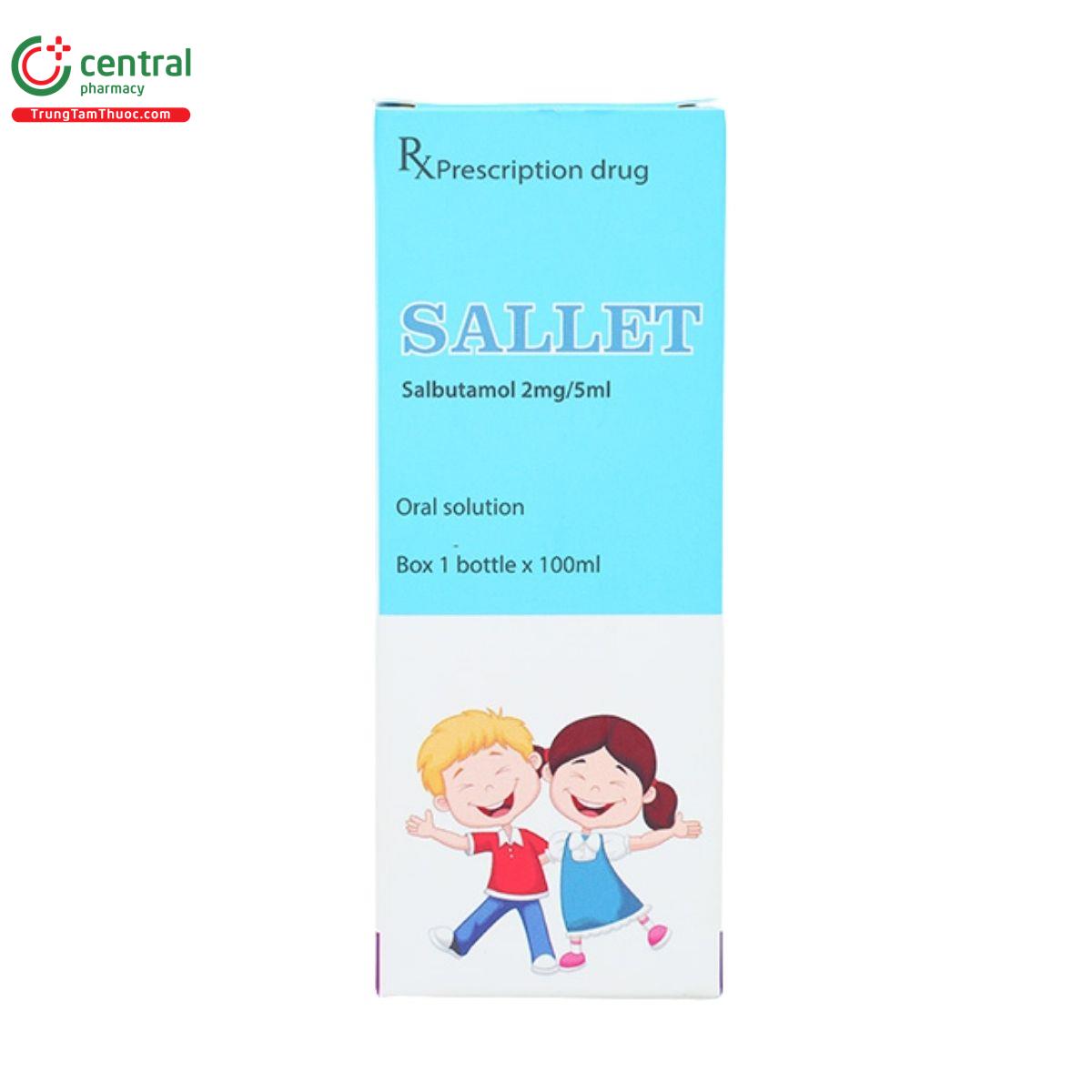 thuoc sallet 2mg 5ml chai 4 M5166 thuoc sallet 2mg 5ml chai 4 M5166