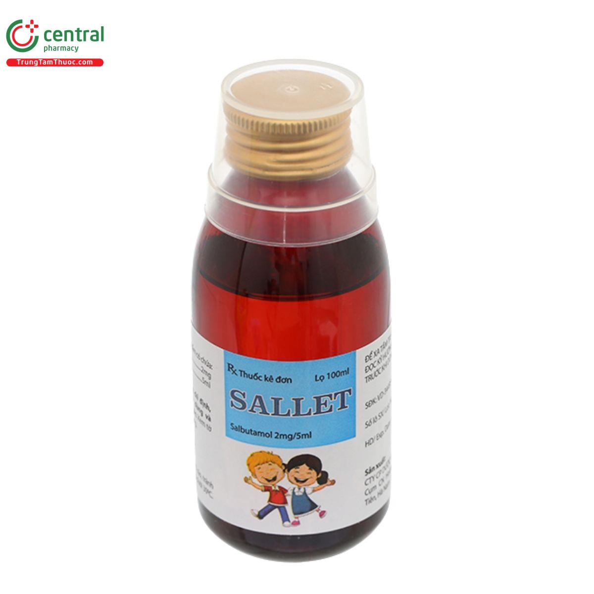 thuoc sallet 2mg 5ml chai 6 D1858 thuoc sallet 2mg 5ml chai 6 D1858
