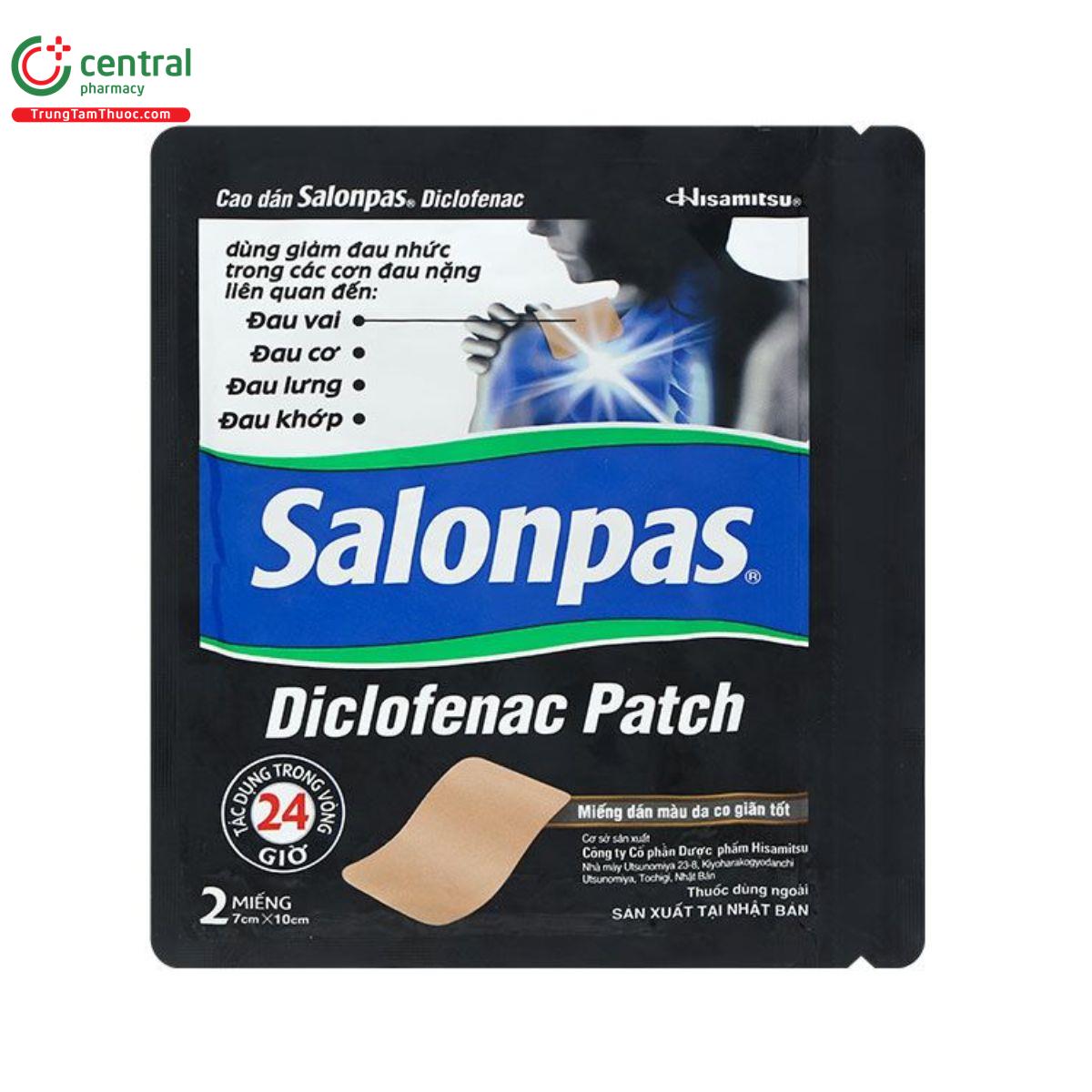 thuoc salonpas diclofenac patch 11 O6221 thuoc salonpas diclofenac patch 11 O6221