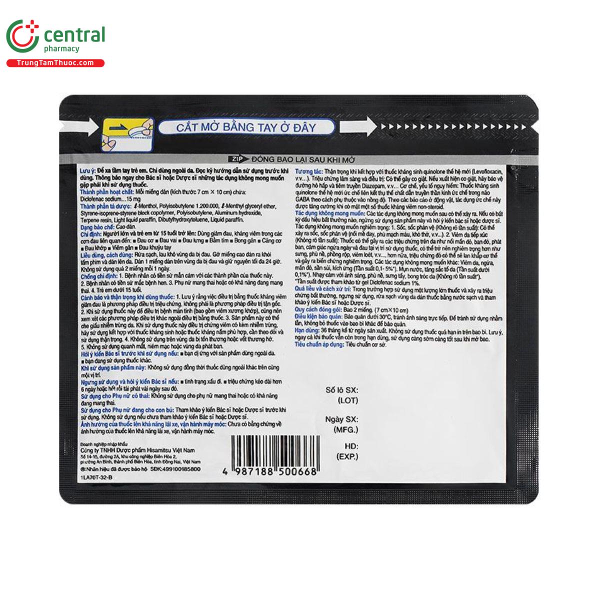 thuoc salonpas diclofenac patch 12 I3584 thuoc salonpas diclofenac patch 12 I3584