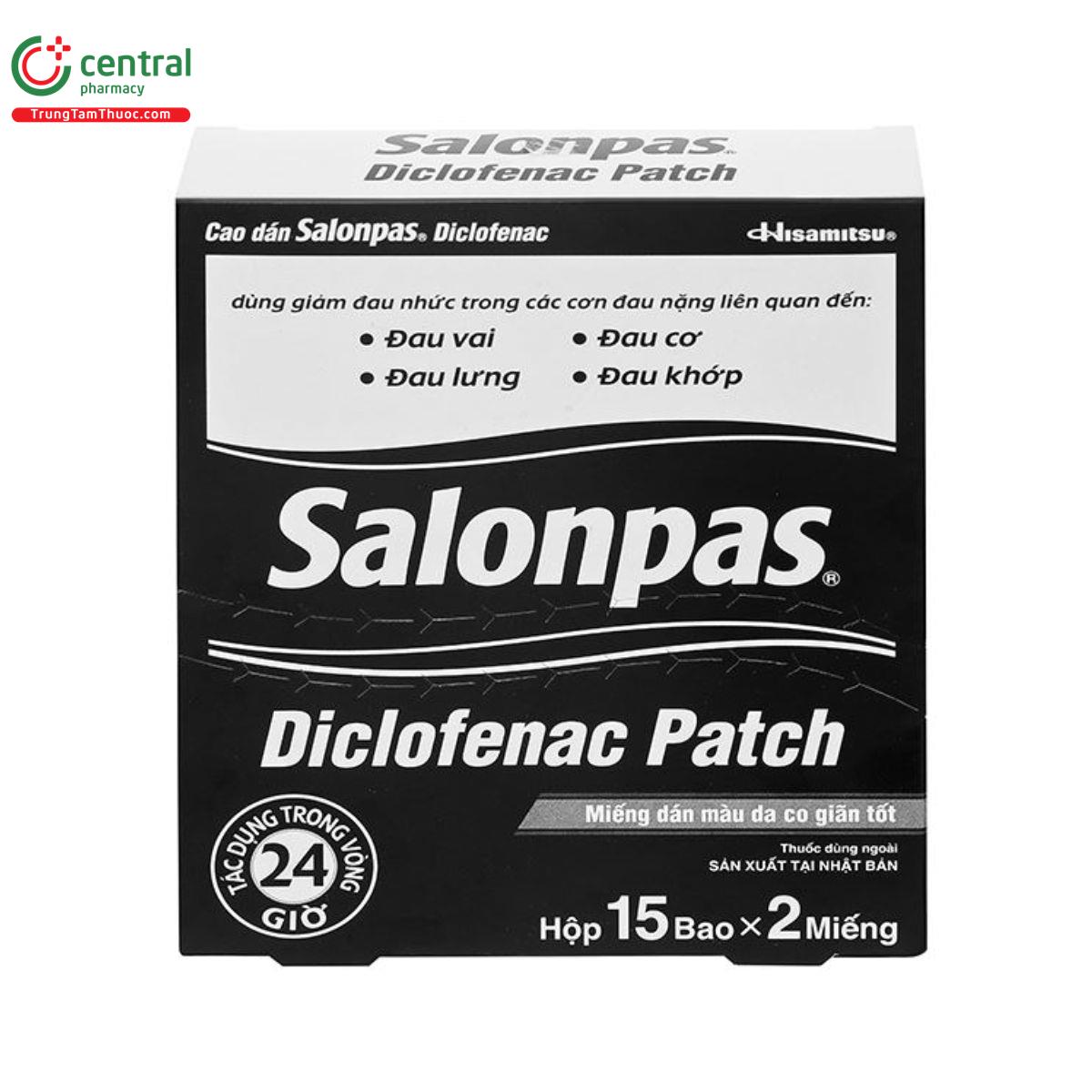 thuoc salonpas diclofenac patch 3 P6483 thuoc salonpas diclofenac patch 3 P6483