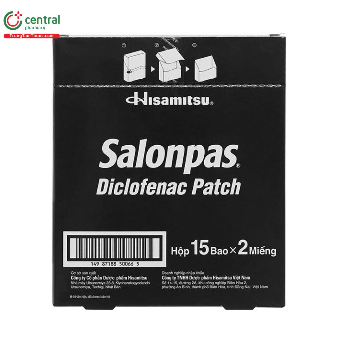thuoc salonpas diclofenac patch 4 I3756 thuoc salonpas diclofenac patch 4 I3756