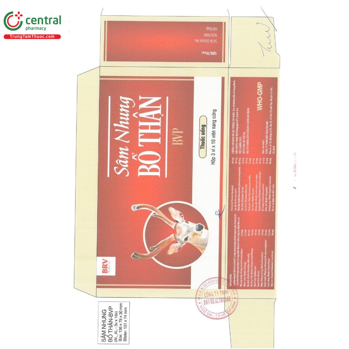 thuoc sam nhung bo than bvp 13 F2787 thuoc sam nhung bo than bvp 13 F2787