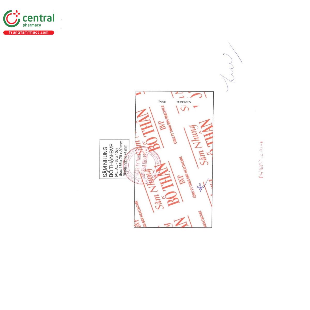 thuoc sam nhung bo than bvp 15 O5424 thuoc sam nhung bo than bvp 15 O5424